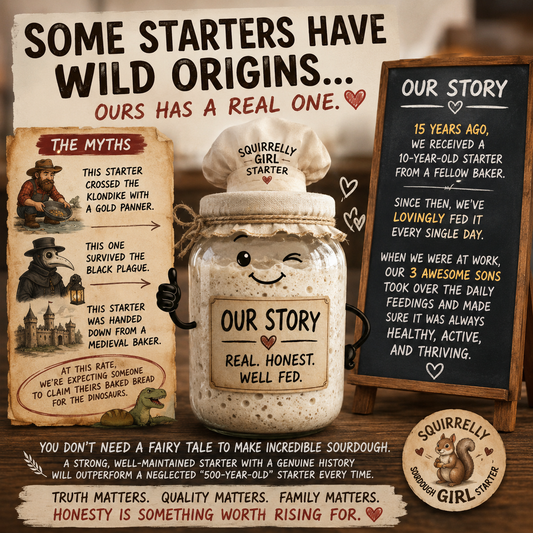 500-Year-Old Starter? Why Your Sourdough Doesn’t Need a Fairy Tale