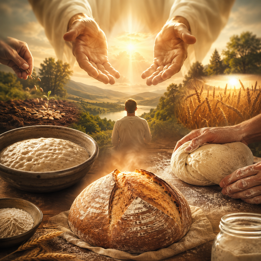 God, Grain, and the Gift of Baking: Why Every Loaf Begins with the Creator
