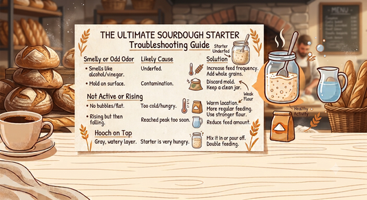 Sourdough Starter Troubleshooting Guide | Fix Common Starter Problems