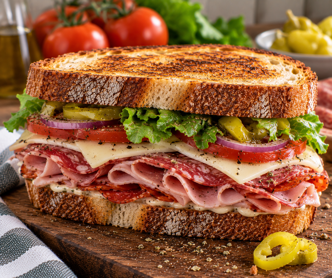 Italian Deli Sourdough Sandwich Recipe
