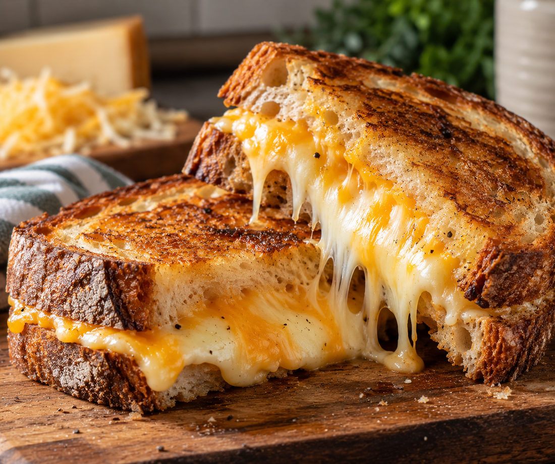 Ultimate Sourdough Grilled Cheese Sandwich Recipe