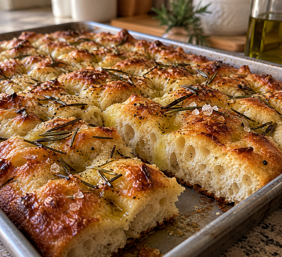 I Think Focaccia Might Be My New Favorite - Squirrelly Girl Starter
