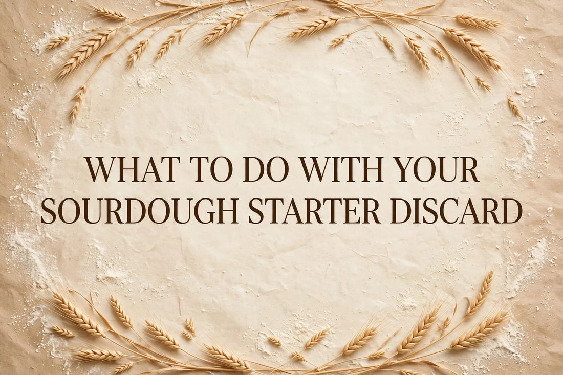 What to do with your sourdough starter discard - week one guide