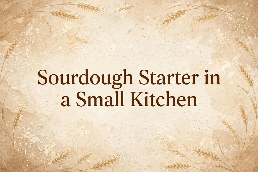 Sourdough Starter in a Small Kitchen — apartment setup guide title card