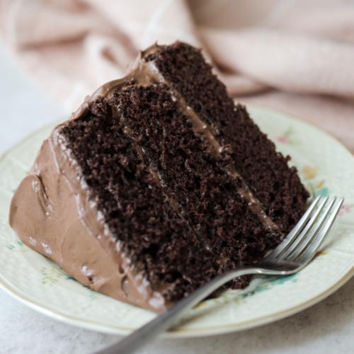 Sourdough Chocolate Cake Recipe | Easy Chocolate Cake - Squirrelly Girl Starter