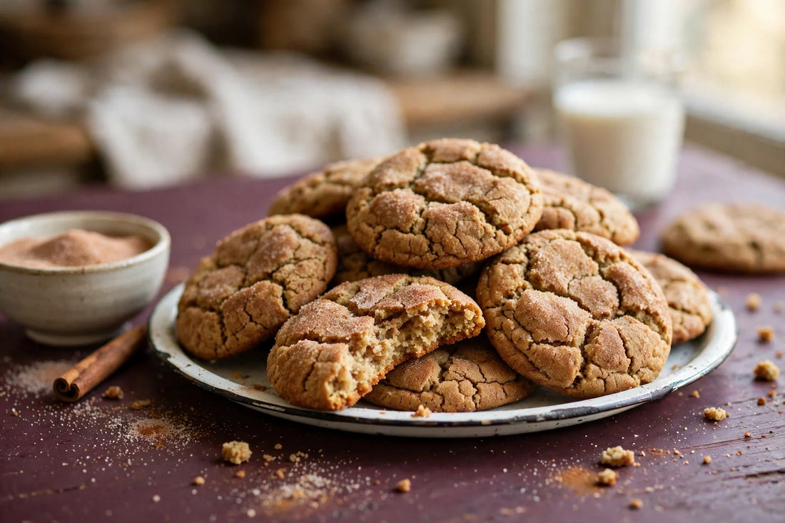 Sourdough discard snickerdoodles