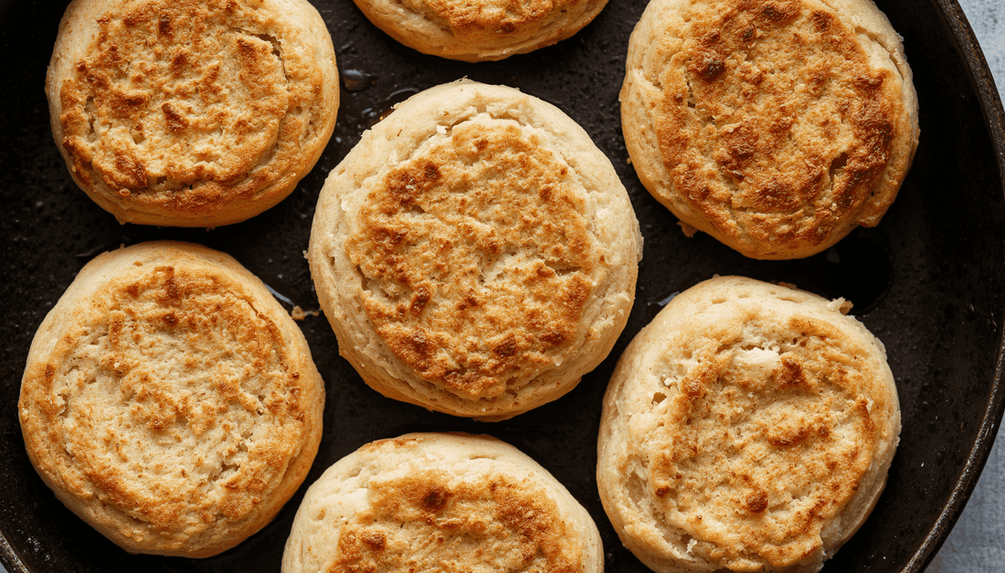 Sourdough English Muffins Recipe | Easy Homemade - Squirrelly Girl Starter