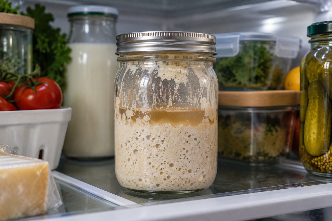 My Sourdough Starter Looks Dead After the Fridge 😂 What Now?