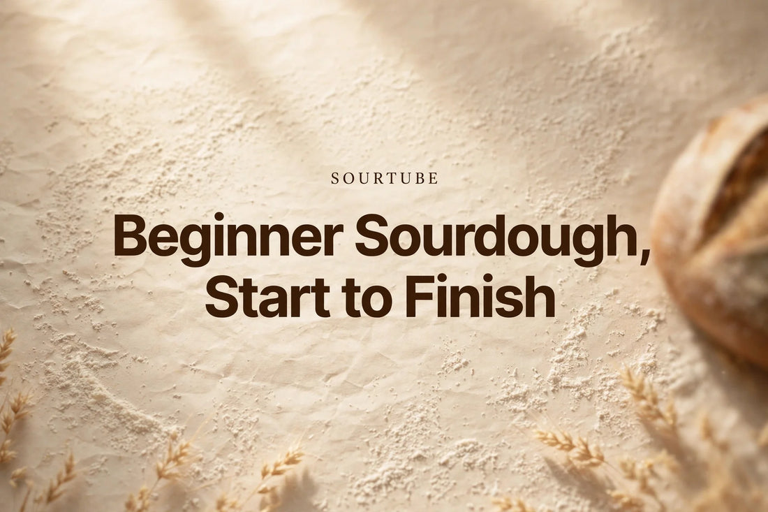 Beginner Sourdough, Start to Finish - SourTube curated video pick