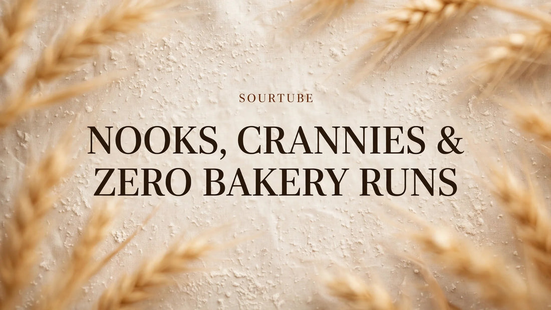 SourTube featured image: Nooks, Crannies and Zero Bakery Runs with Buttered Side Up