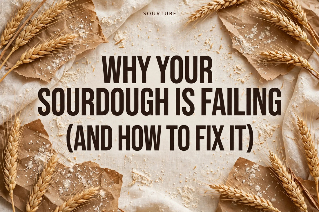 Why Your Sourdough Is Failing (And How to Fix It) — SourTube featured title card
