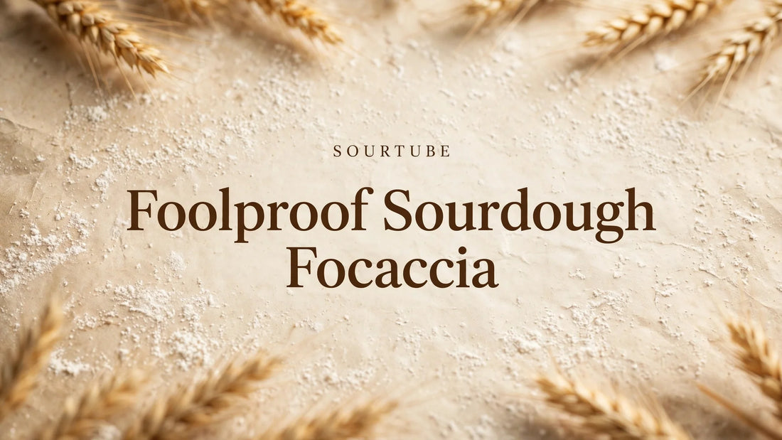 Foolproof Sourdough Focaccia - SourTube featured image