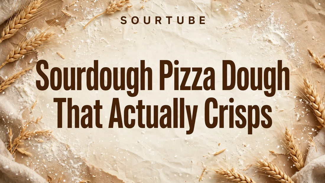 SourTube pick: Sourdough Pizza Dough That Actually Crisps