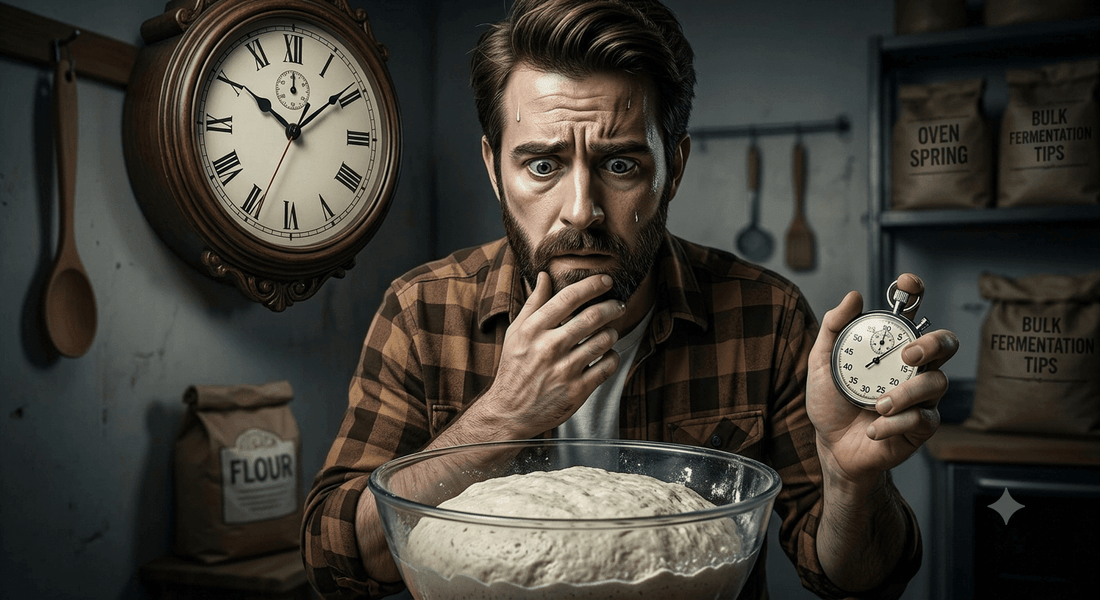 Stop looking at the clock. Look at the dough - Squirrelly Girl Starter