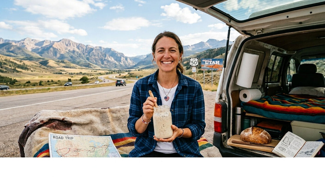 Thank You, America! ❤️ Our Sourdough Starter Journey Across the USA - Squirrelly Girl Starter