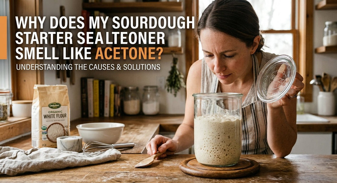 Why Does My Sourdough Starter Smell Like Acetone? Is It Bad? - Squirrelly Girl Starter