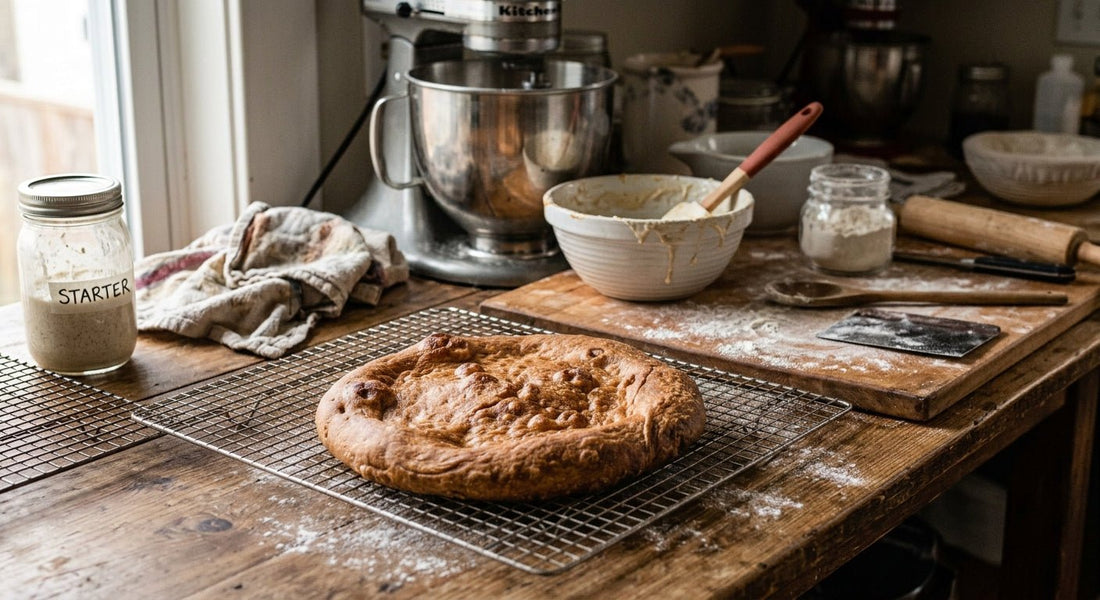 Why Is My Sourdough Bread Flat? 9 Reasons Your Loaf Won't Rise - Squirrelly Girl Starter