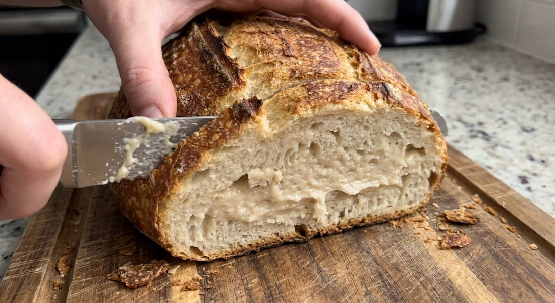 Why Is My Sourdough Bread Gummy? 9 Reasons & Fixes - Squirrelly Girl Starter