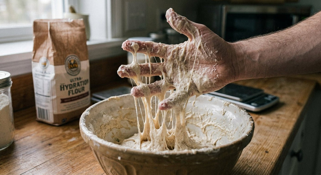 Why Is My Sourdough Dough So Sticky? 9 Reasons & Fixes - Squirrelly Girl Starter