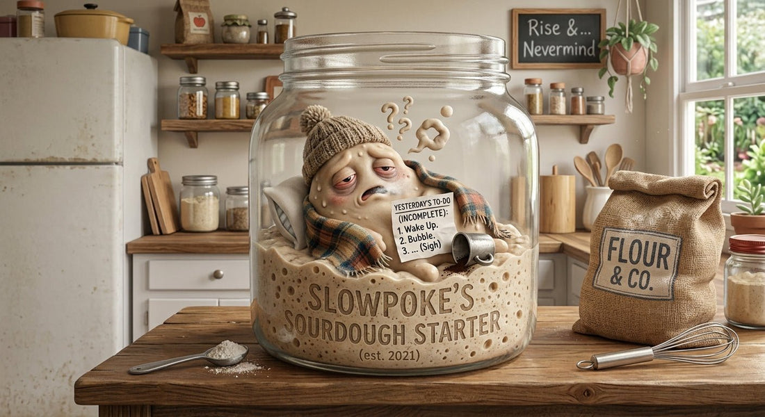 Why Is My Sourdough Starter Not Bubbling? Is It Dead or Just Lazy? - Squirrelly Girl Starter