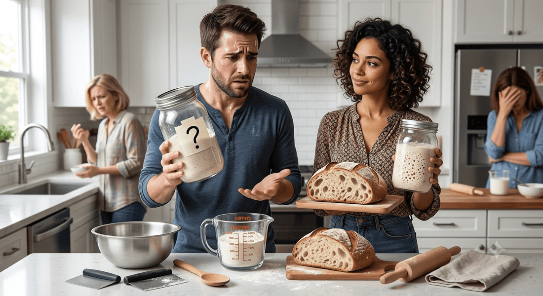 "Why is my sourdough starter not rising?" (And how to fix it in 24 hours) - Squirrelly Girl Starter