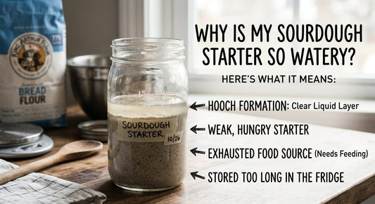 Why Is My Sourdough Starter So Watery? Here's What It Means - Squirrelly Girl Starter
