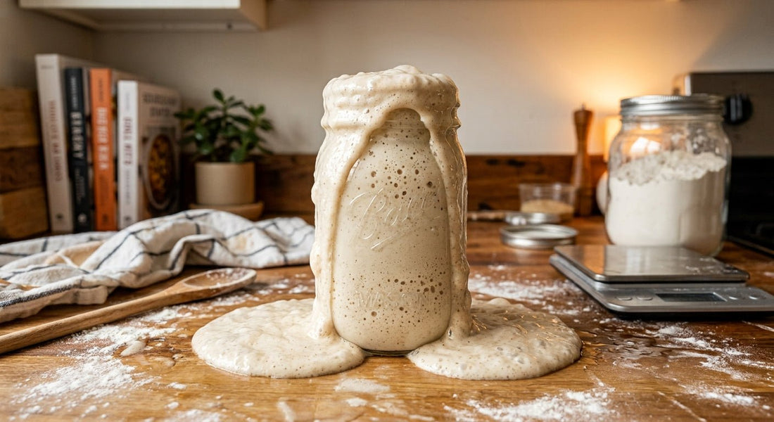 Why Is My Sourdough Starter Taking Over? 7 Signs Your Starter Has Gone Rogue - Squirrelly Girl Starter
