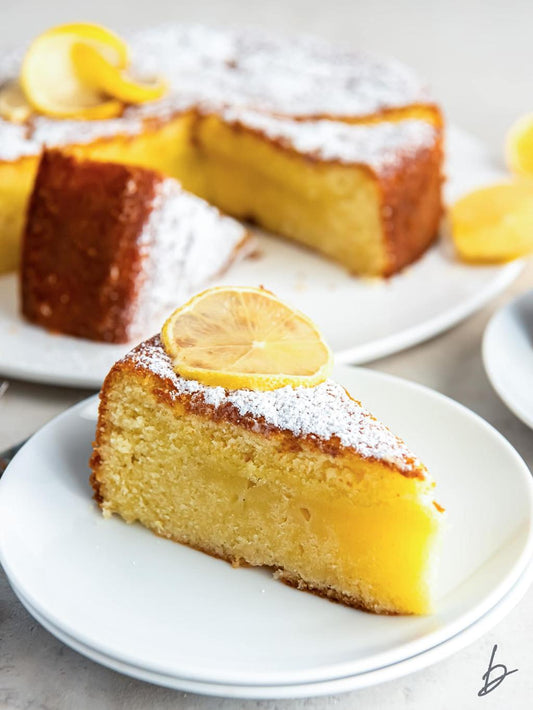 🍋 Sourdough Olive Oil Lemon Cake